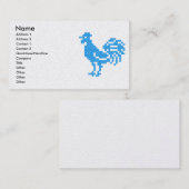 Blue Rooster Visitekaartje (Voorkant / Achterkant)
