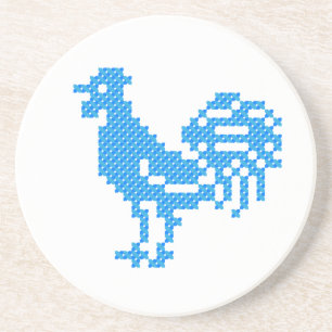 Blue Rooster Zandsteen Onderzetter
