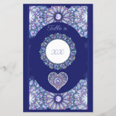 Blue Rosace (Achterkant)