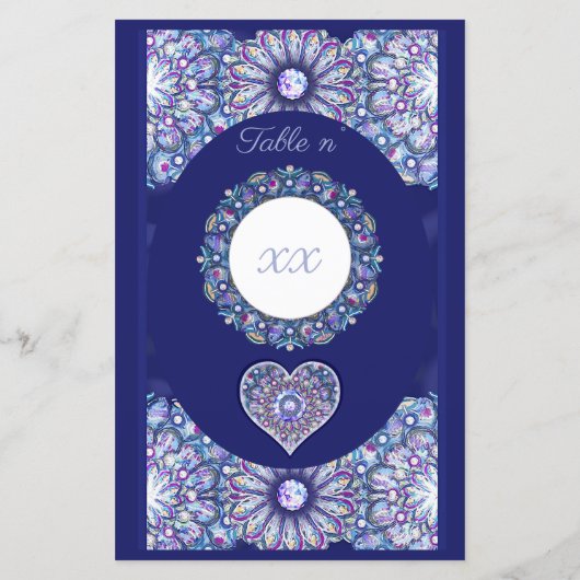 Blue Rosace (Achterkant)