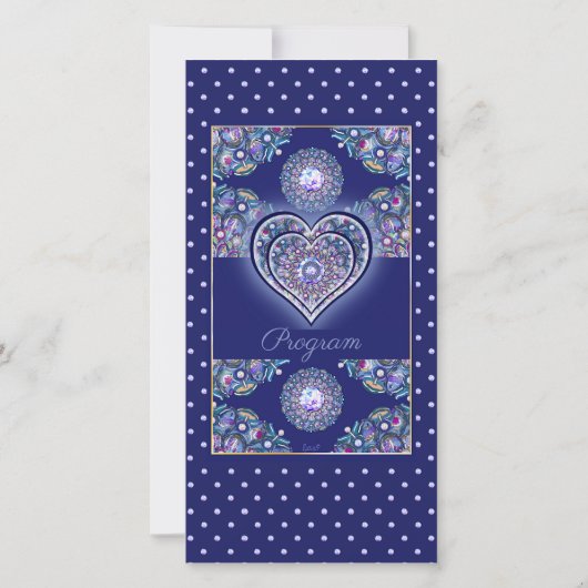 Blue Rosace (Achterkant)