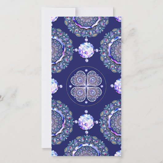 Blue Rosace (Achterkant)