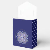 Blue Rosace Bedankdoosjes (Geopend)