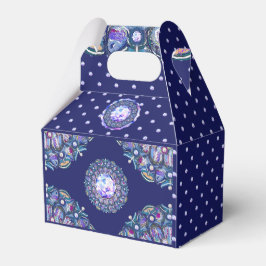 Blue Rosace Bedankdoosjes