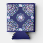 Blue Rosace Blikjeskoeler (Voorkant)