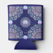 Blue Rosace Blikjeskoeler (Achterkant)