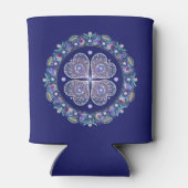 Blue Rosace Blikjeskoeler (Achterkant)