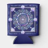 Blue Rosace Blikjeskoeler (Voorkant)