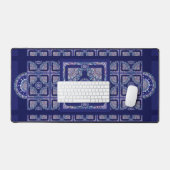 Blue Rosace Bureaumat (Keyboard & Muis)