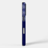 Blue Rosace Case-Mate iPhone Case (Achterkant / Rechts)