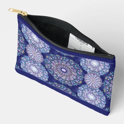 Blue Rosace Etui (Open)