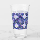 Blue Rosace Glas (Voorkant)