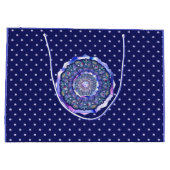 Blue Rosace Groot Cadeauzakje (Achterkant)