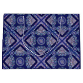 Blue Rosace Groot Cadeauzakje (Voorkant)