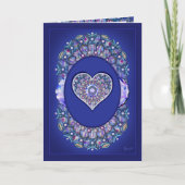 Blue Rosace Kaart (Voorkant)