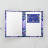 Blue Rosace Kaart (Binnen)