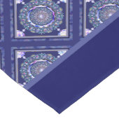 Blue Rosace Korte Tafelloper (Hoek)