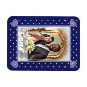 Blue Rosace Magneet (Horizontaal)