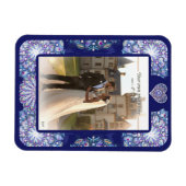 Blue Rosace Magneet (Horizontaal)