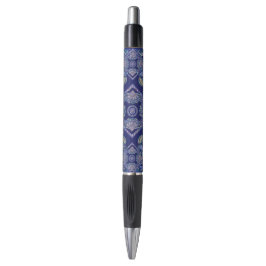 Blue Rosace Pen