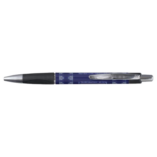 Blue Rosace Pen (Achterkant)