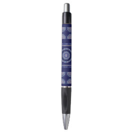 Blue Rosace Pen