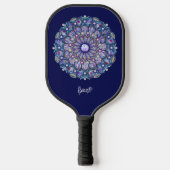 Blue Rosace Pickleball Paddle (Voorkant)