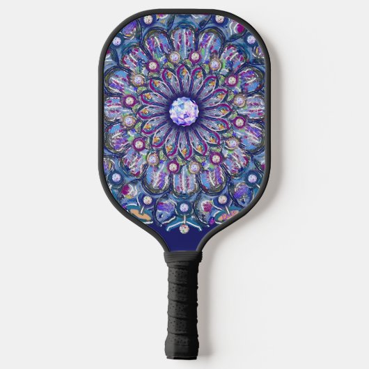 Blue Rosace Pickleball Paddle (Achterkant)