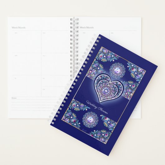 Blue Rosace Planner (Display)