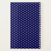 Blue Rosace Planner (Achterkant)