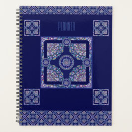 Blue Rosace Planner