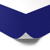 Blue Rosace Poster (Hoek)