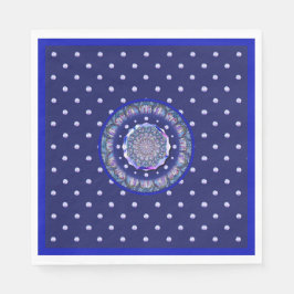 Blue Rosace Servet