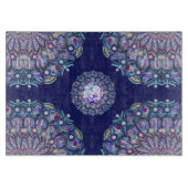 Blue Rosace Snijplank (Voorkant)