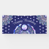 Blue Rosace Spandoek (Horizontaal)