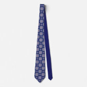 Blue Rosace Stropdas (Voorkant)