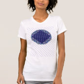 Blue Rosace T-shirt (Voorkant)