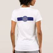 Blue Rosace T-shirt (Achterkant)