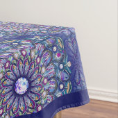 Blue Rosace Tafelkleed (Voorbeeld)