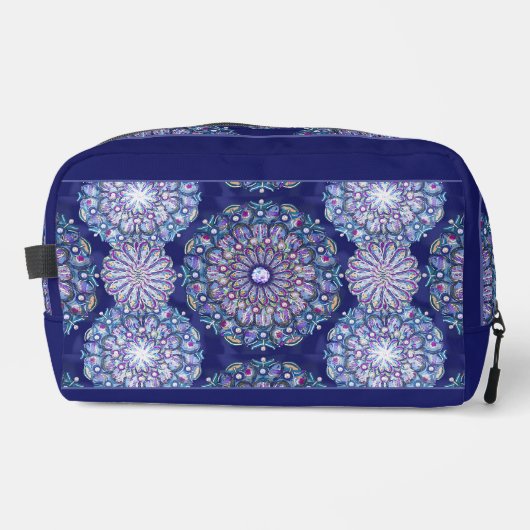 Blue Rosace Toilettasje (Voorkant)