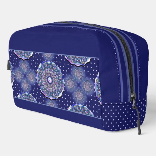 Blue Rosace Toilettasje (Rechterhoek)