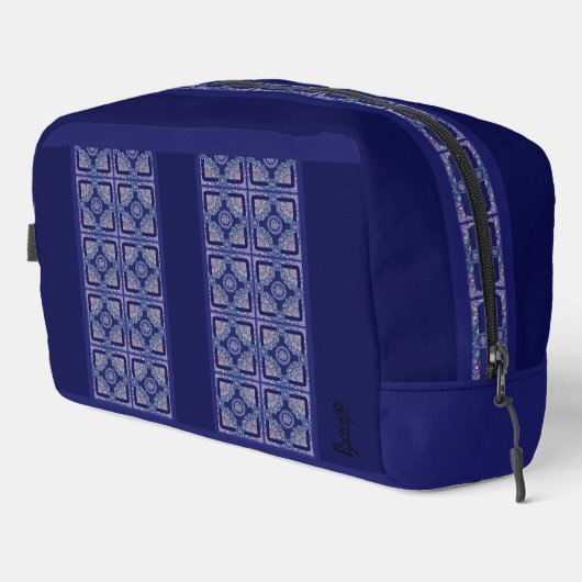 Blue Rosace Toilettasje (Rechterhoek)
