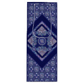 Blue Rosace Wijn Cadeautas (Voorkant)