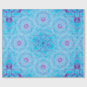 Blue Rose Brooch Cadeaupapier (Vlak)