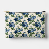 Blue Rose Floral Pattern Etui (Voorkant)