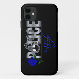 Blue Rose POLITIE-ECHTGENOTE iPhone 5 Hoesje
