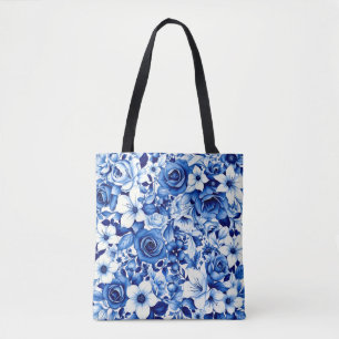 blue rose symphony-tas tote bag