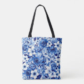 blue rose symphony-tas tote bag (Achterkant)
