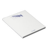 Blue Rowing Rowers Creming Team Water Sports #3 Notitieblok (Schuin)