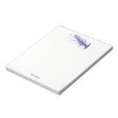 Blue Rowing Rowers Creming Team Water Sports #3 Notitieblok (Linkerzijde)